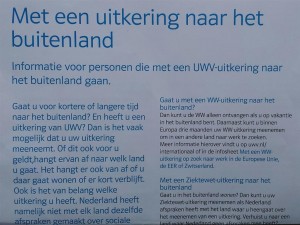 Met behoud van uitkering naar het buitenland - UWV - MariannA Bakker